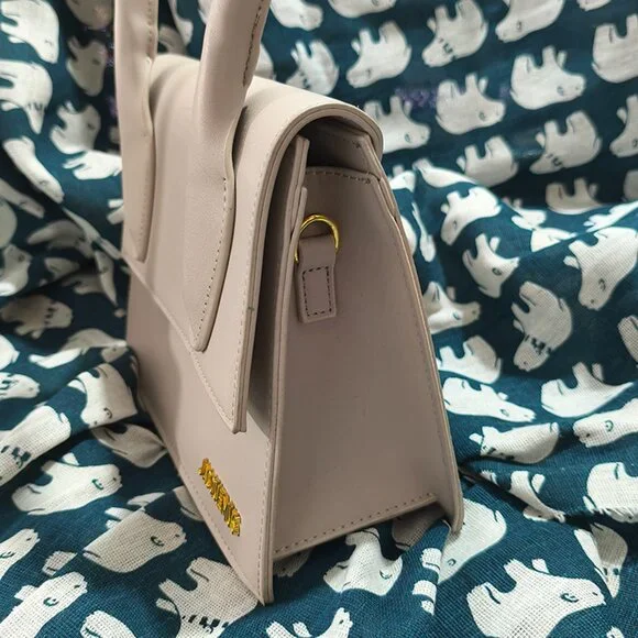Jacquemus Medium Chiquito Grey Top-Handle Bag